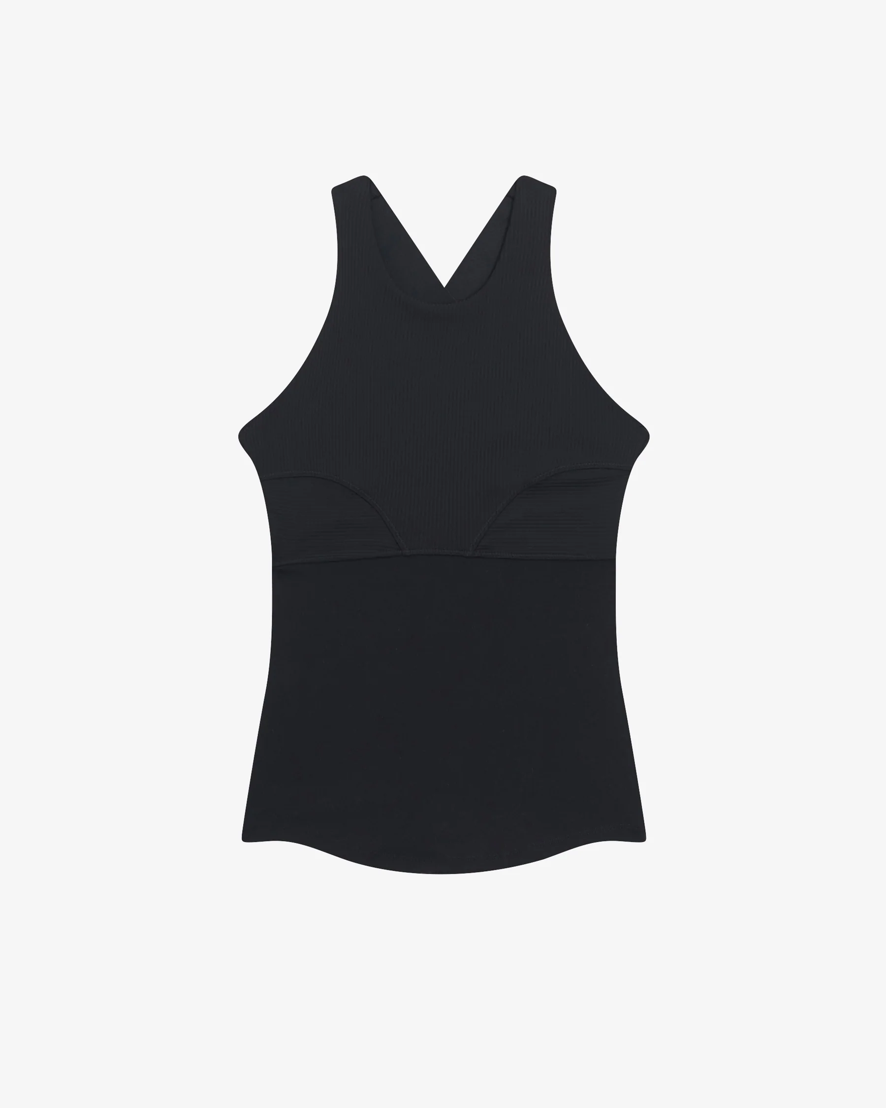 Top intenso con reggiseno incorporato