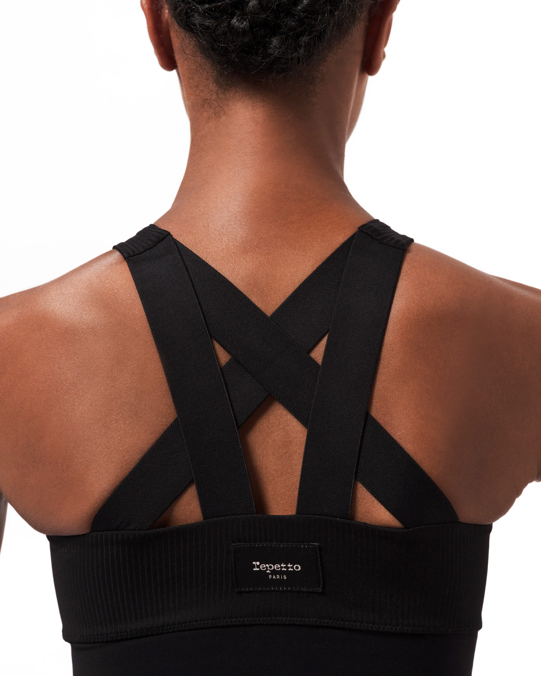 Top intenso con reggiseno incorporato