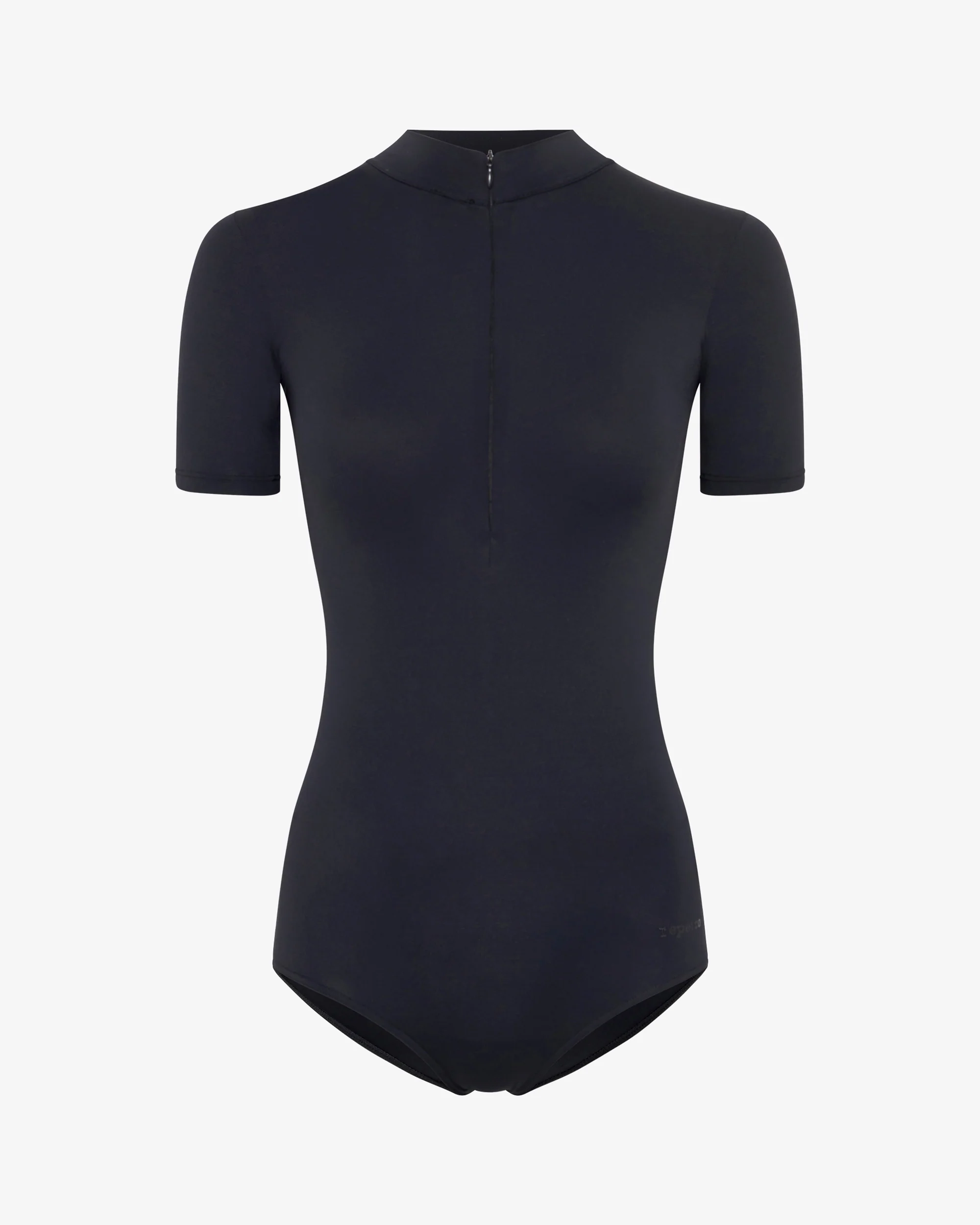 Leotard - colletto da ufficiale con merletto sul retro