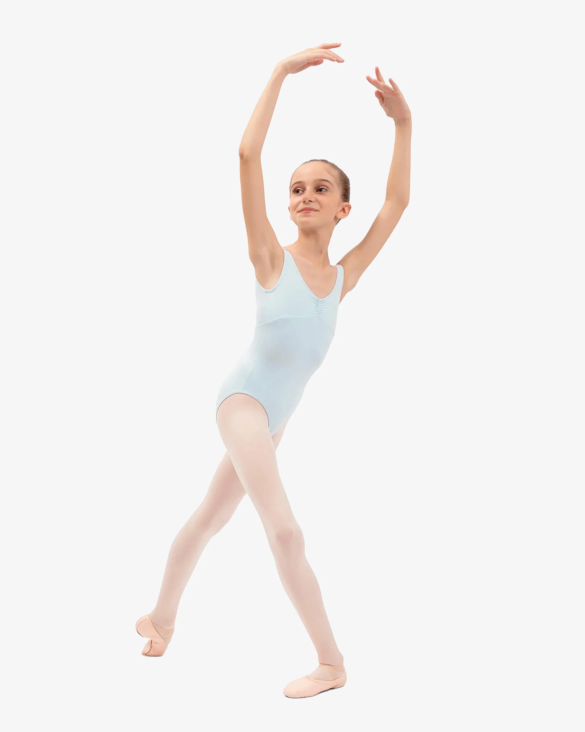 Leotard con arricciature davanti e dietro - Bambini
