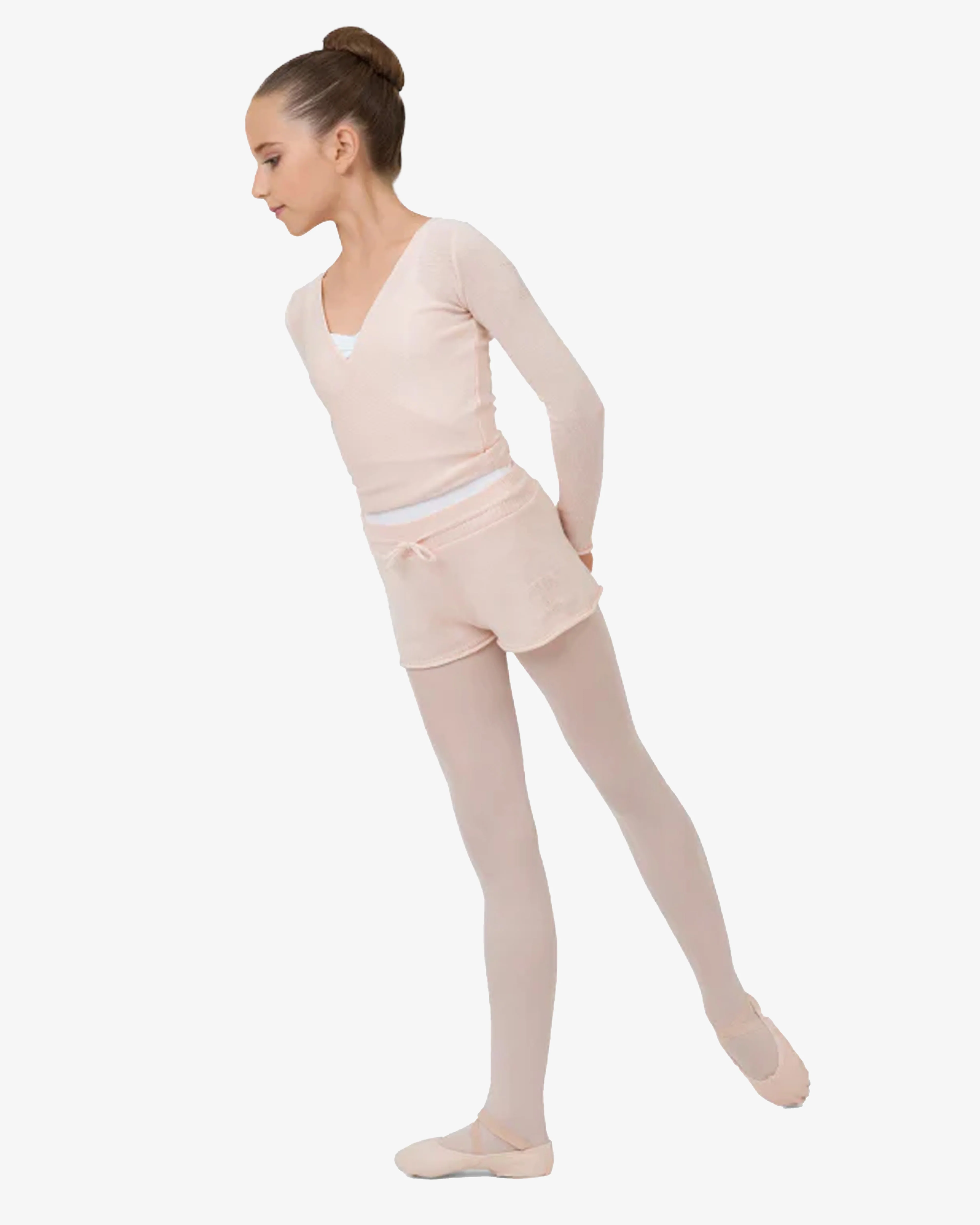 Top a maglia con cintura - Bambini