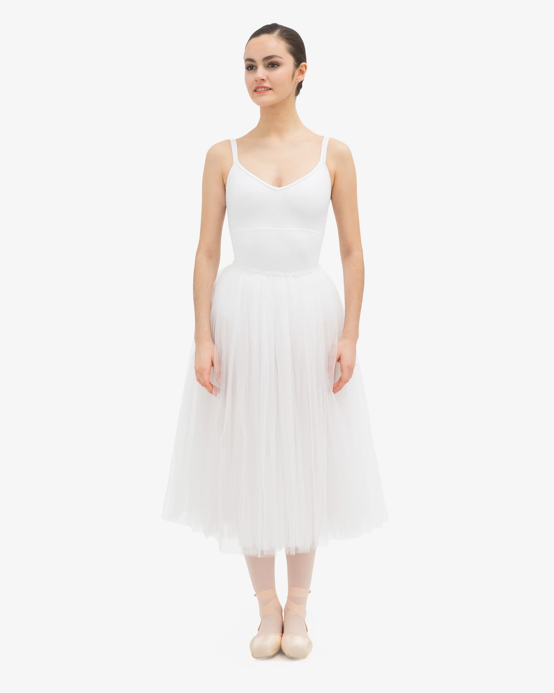 Tuta in tulle per prove