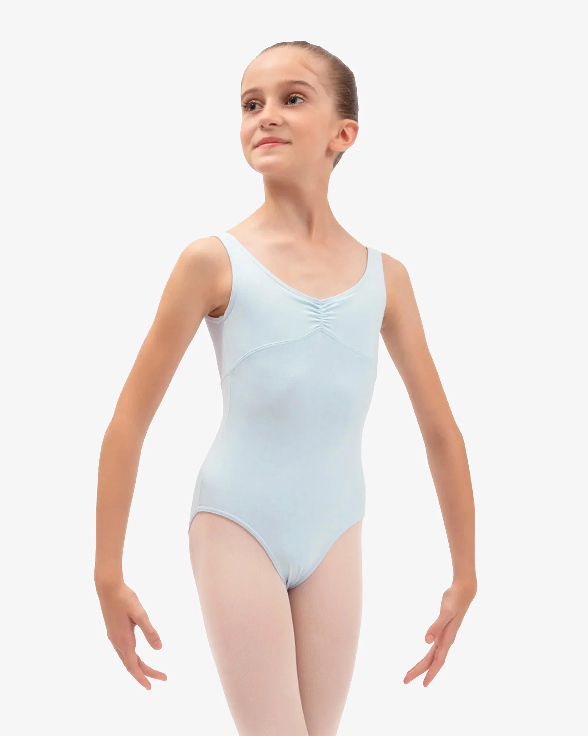 Leotard con arricciature davanti e dietro - Bambini