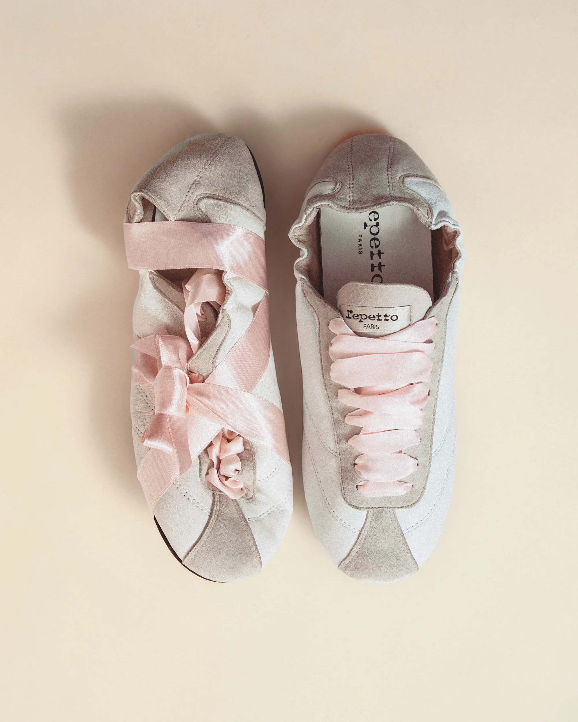 Scarpe da tennis in seta
