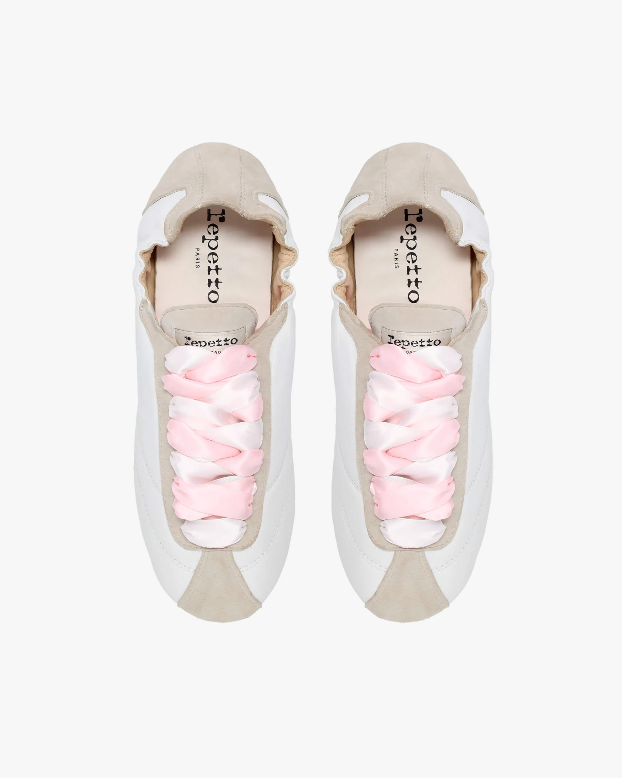 Scarpe da tennis in seta
