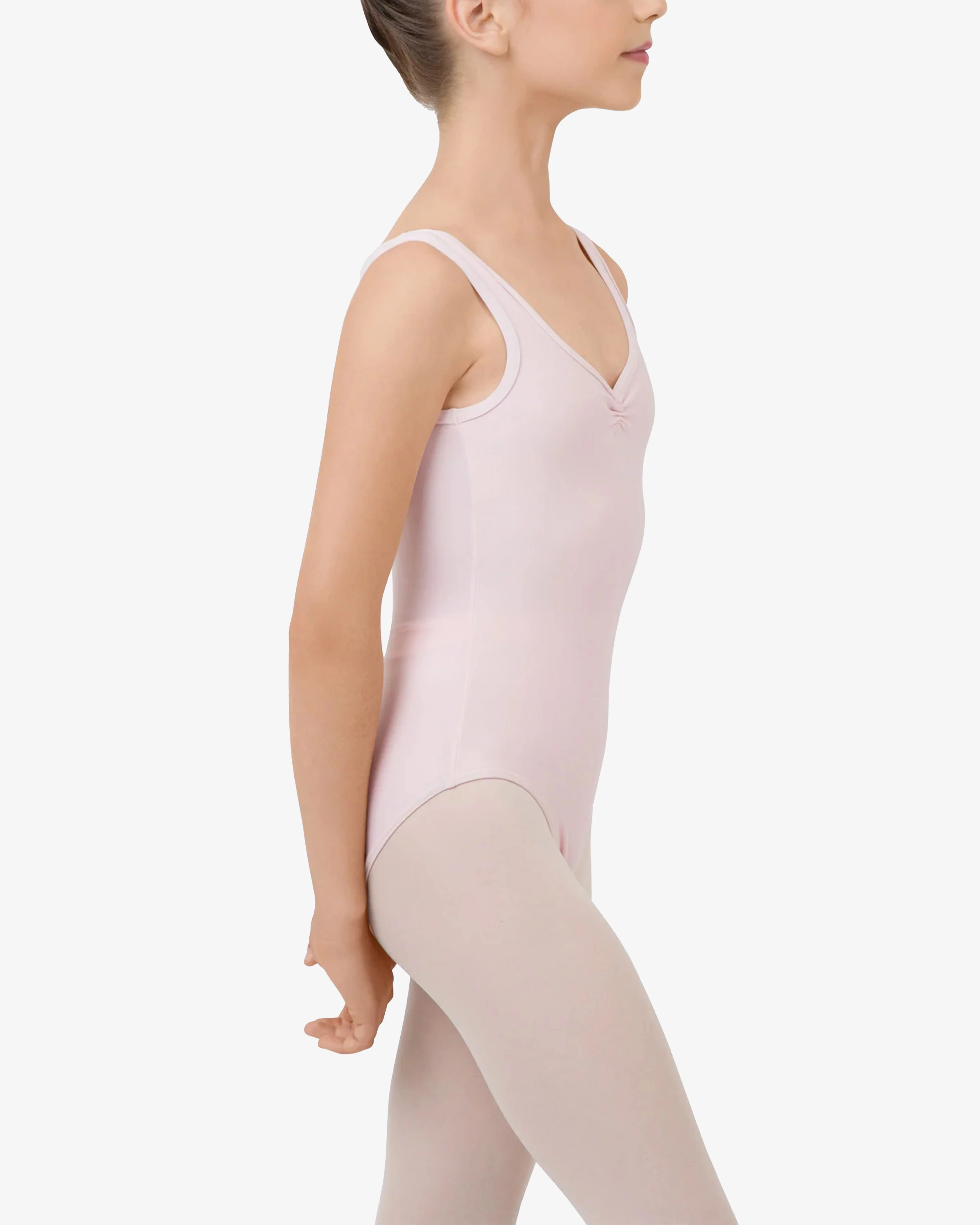 Leotard con ruches e spalline larghe - Bambini